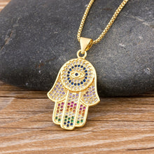 Load image into Gallery viewer, Evil Eye necklace