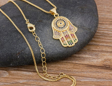 Load image into Gallery viewer, Evil Eye necklace